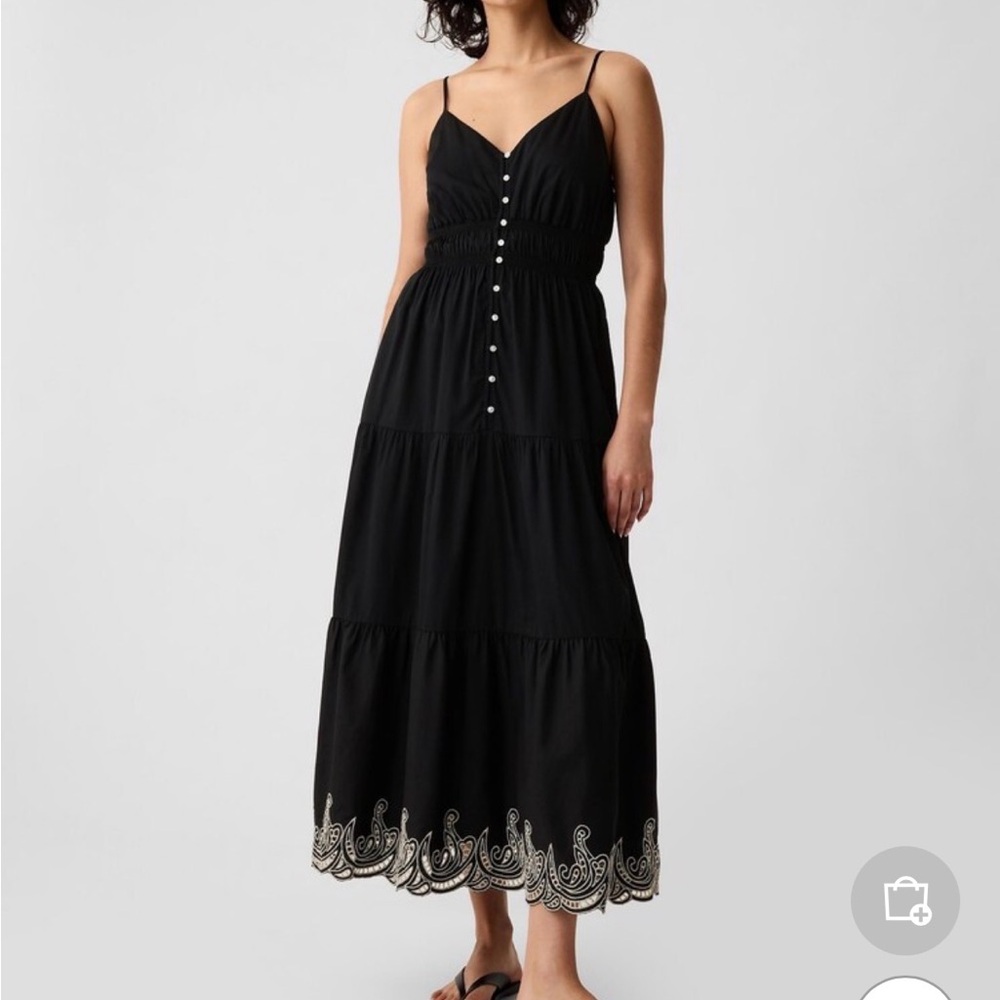 GAP Maxi Dress with Embroidery